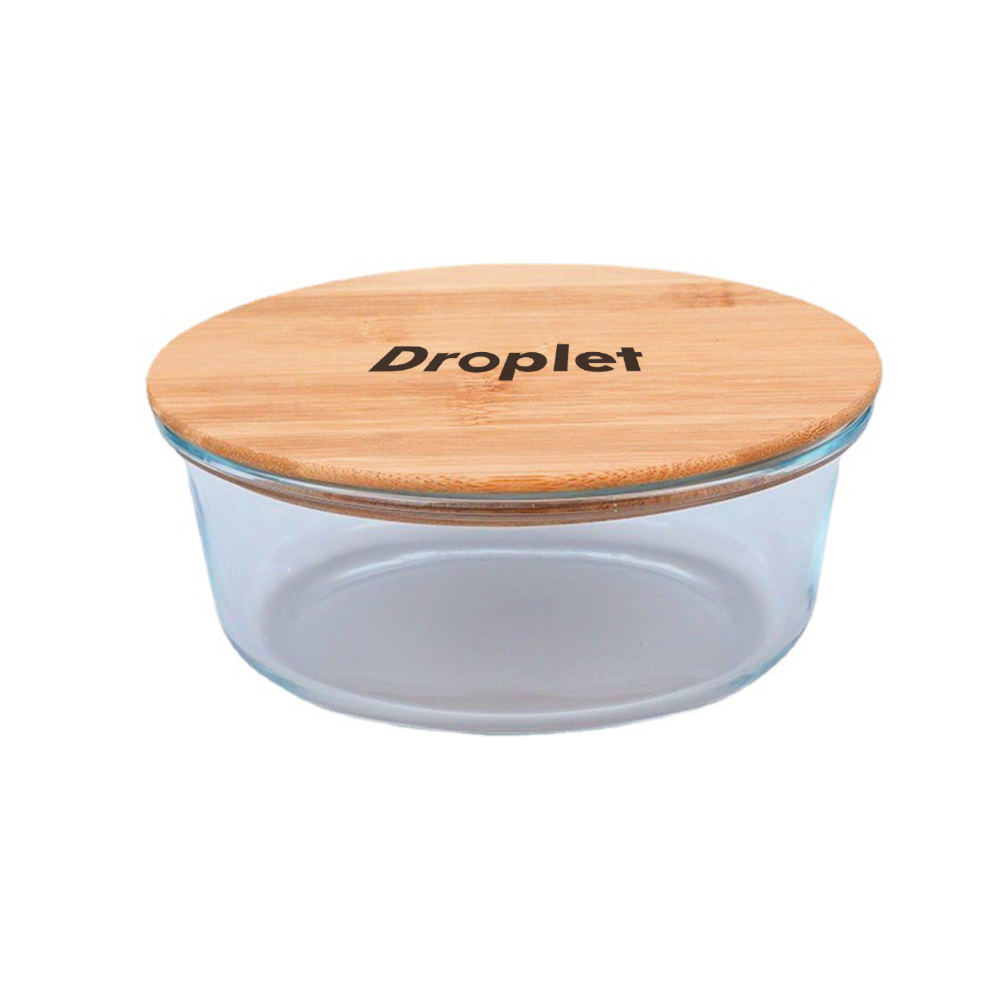 Borosilicate Glass Lunch Box With Wooden Lid1