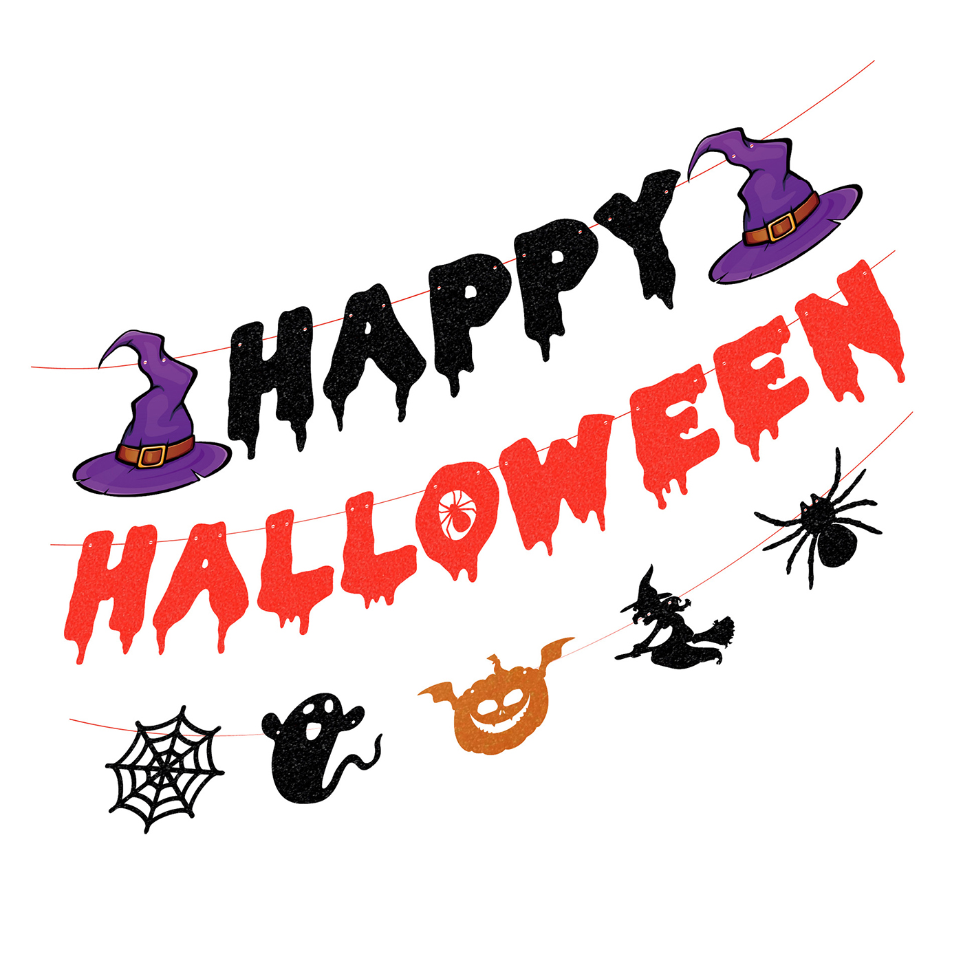 Halloween Decoration Banner