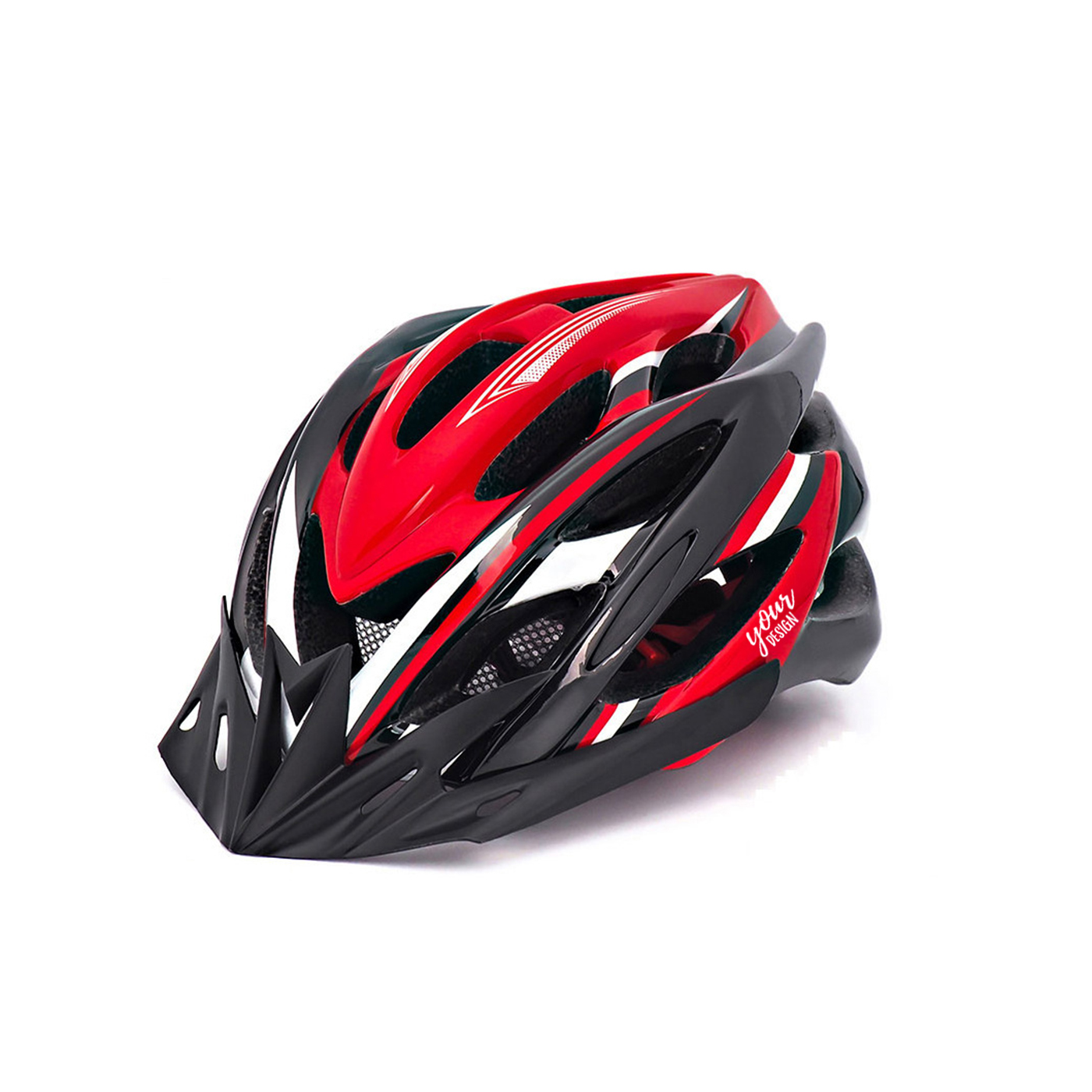 Bicycle Helmet With Detachable Visor And Tail Light1