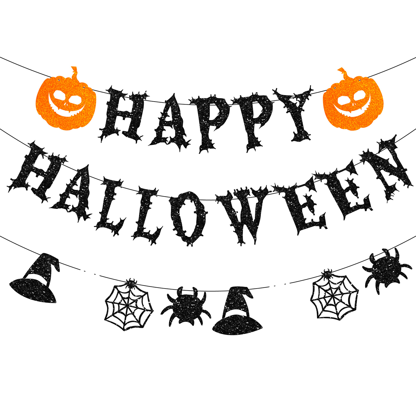 Dekorationsbanner, Halloween-Party