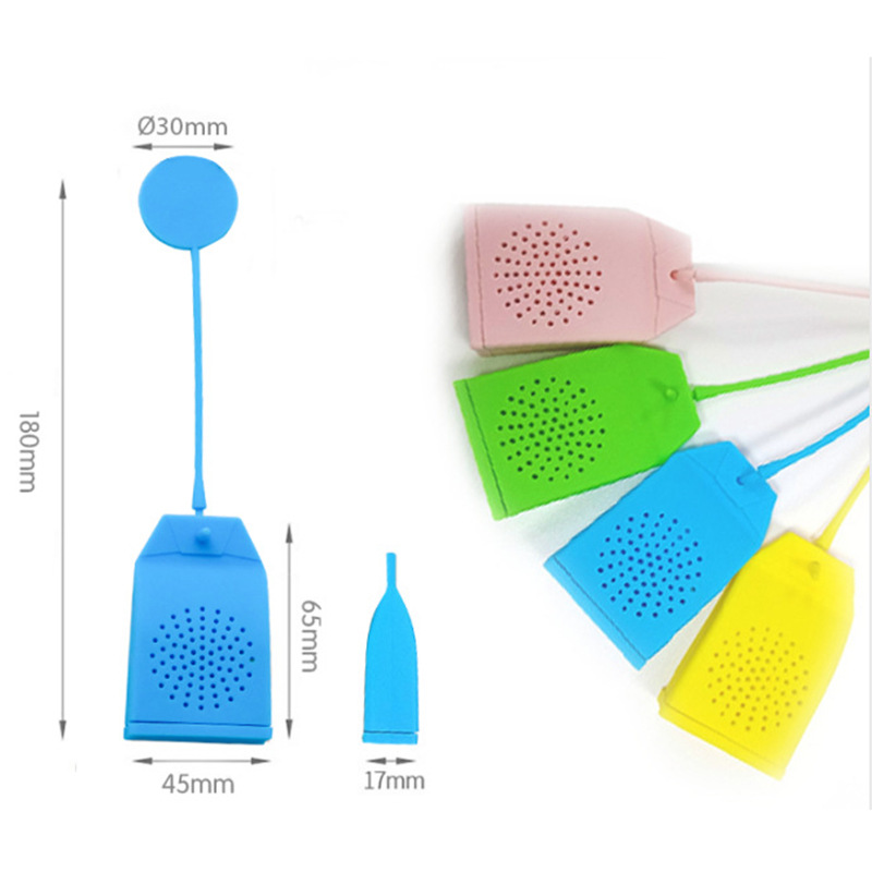 Reusable Silicone Tea Bags With Long Rope3