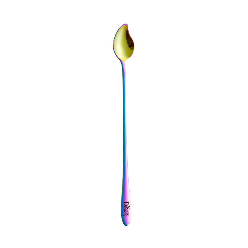 Rührlöffel für Bar, Edelstahl, Mangoform