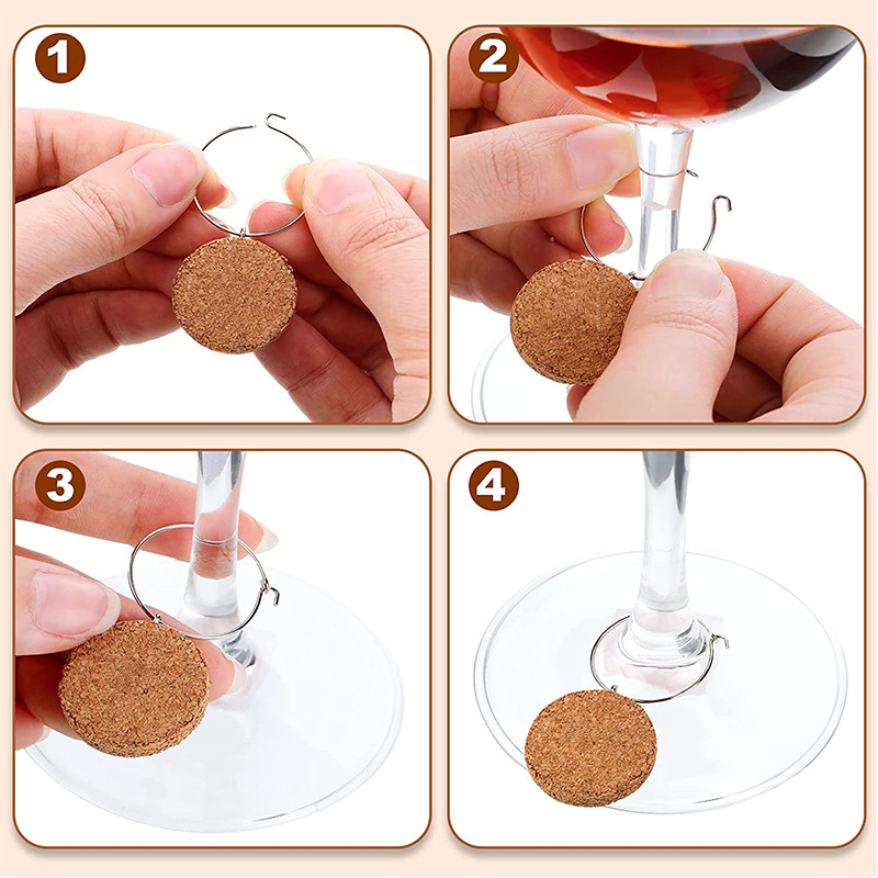 Custom Cork Wine Charms2