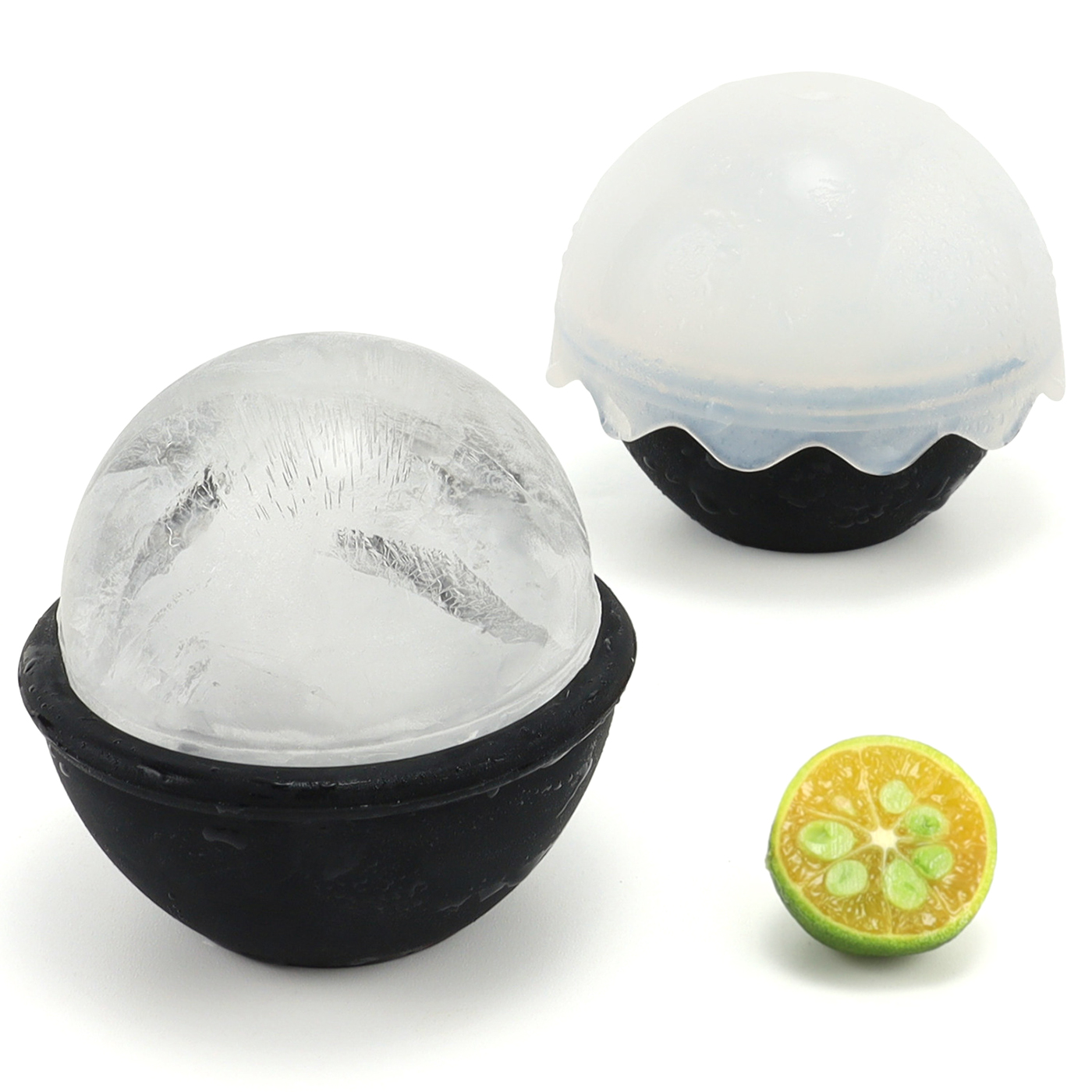 Eisball-Maker, Silikon, rund, einzeln, Werbeartikel