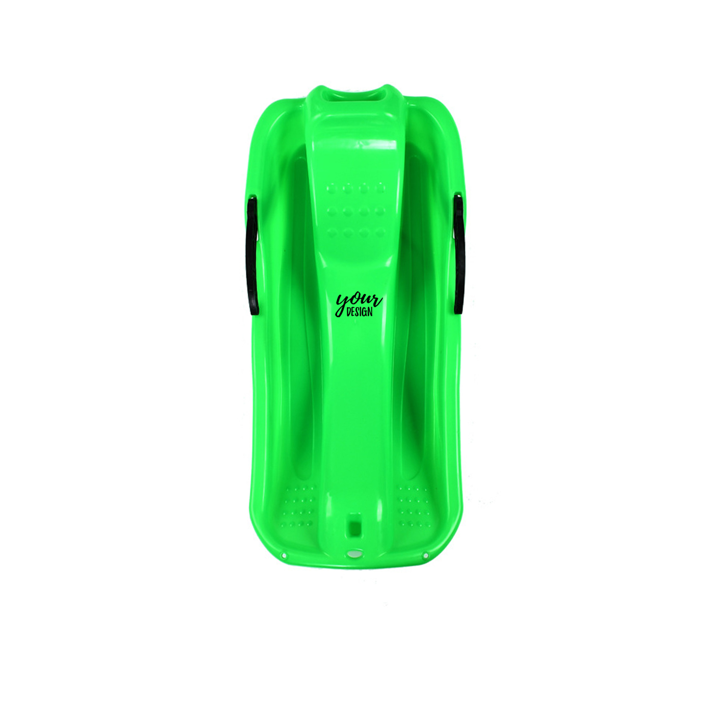 Custom Plastic Toboggan Snow Sled 1