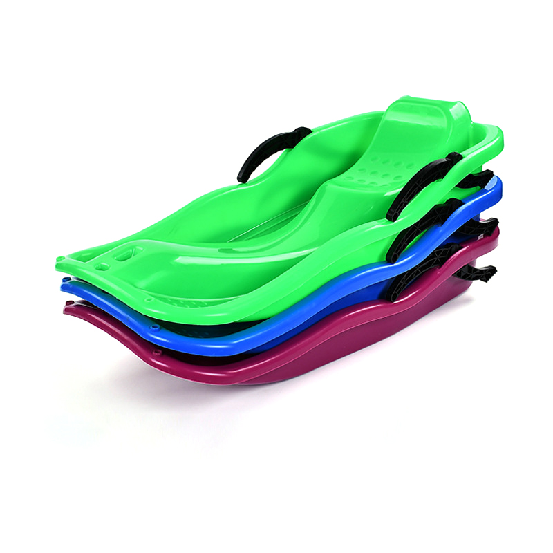 Custom Plastic Toboggan Snow Sled 3