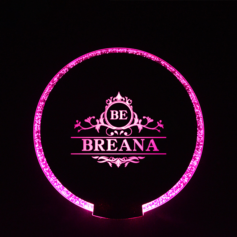 Round LED Luminous Coaster