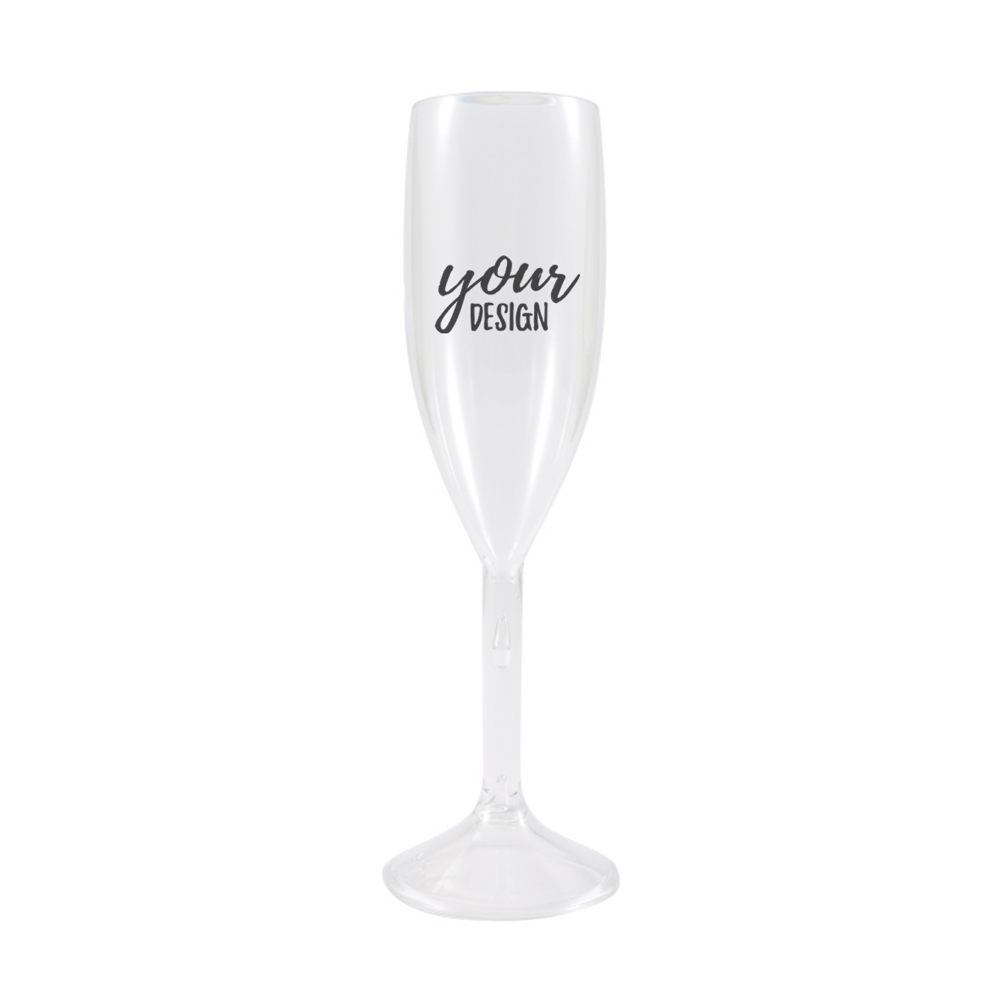 6 oz. PS Plastic Champagne Glass1