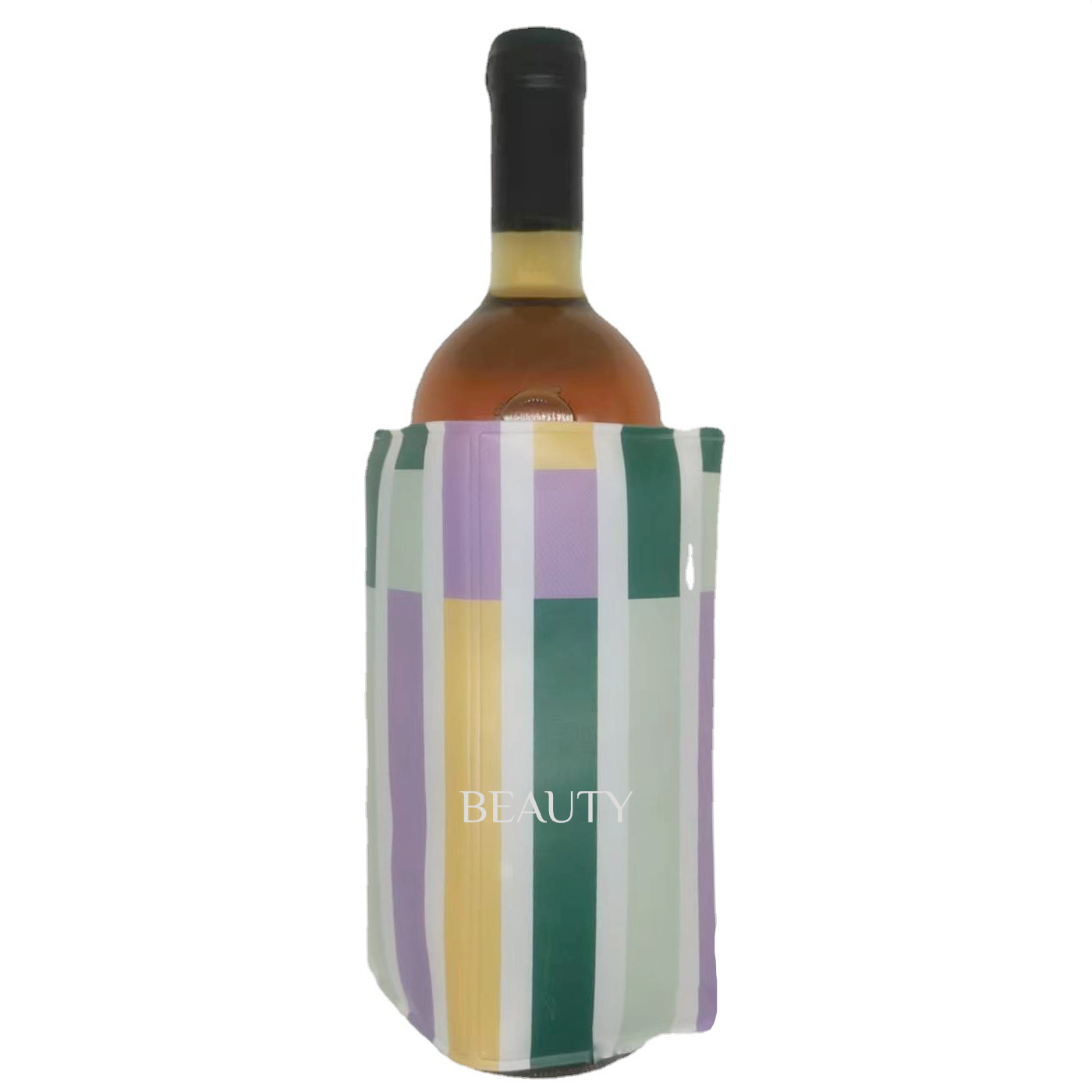 Full Print Gel Wine Bottle Cooler Wrap