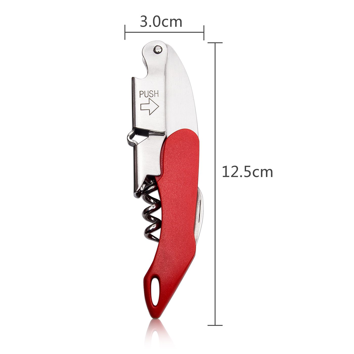 Stainless Steel Corkscrew Wine Opener2