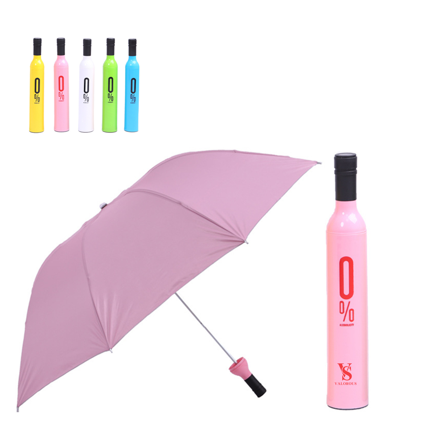 Regenschirm, Weinflaschenform