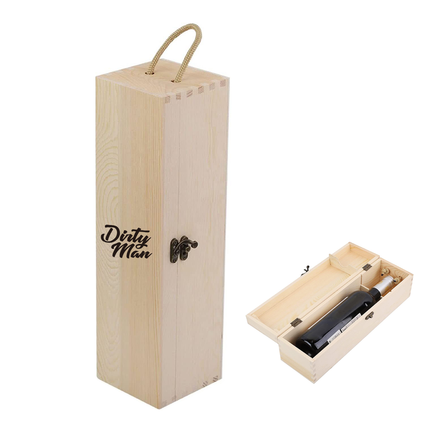 Custom Wooden Wine Box