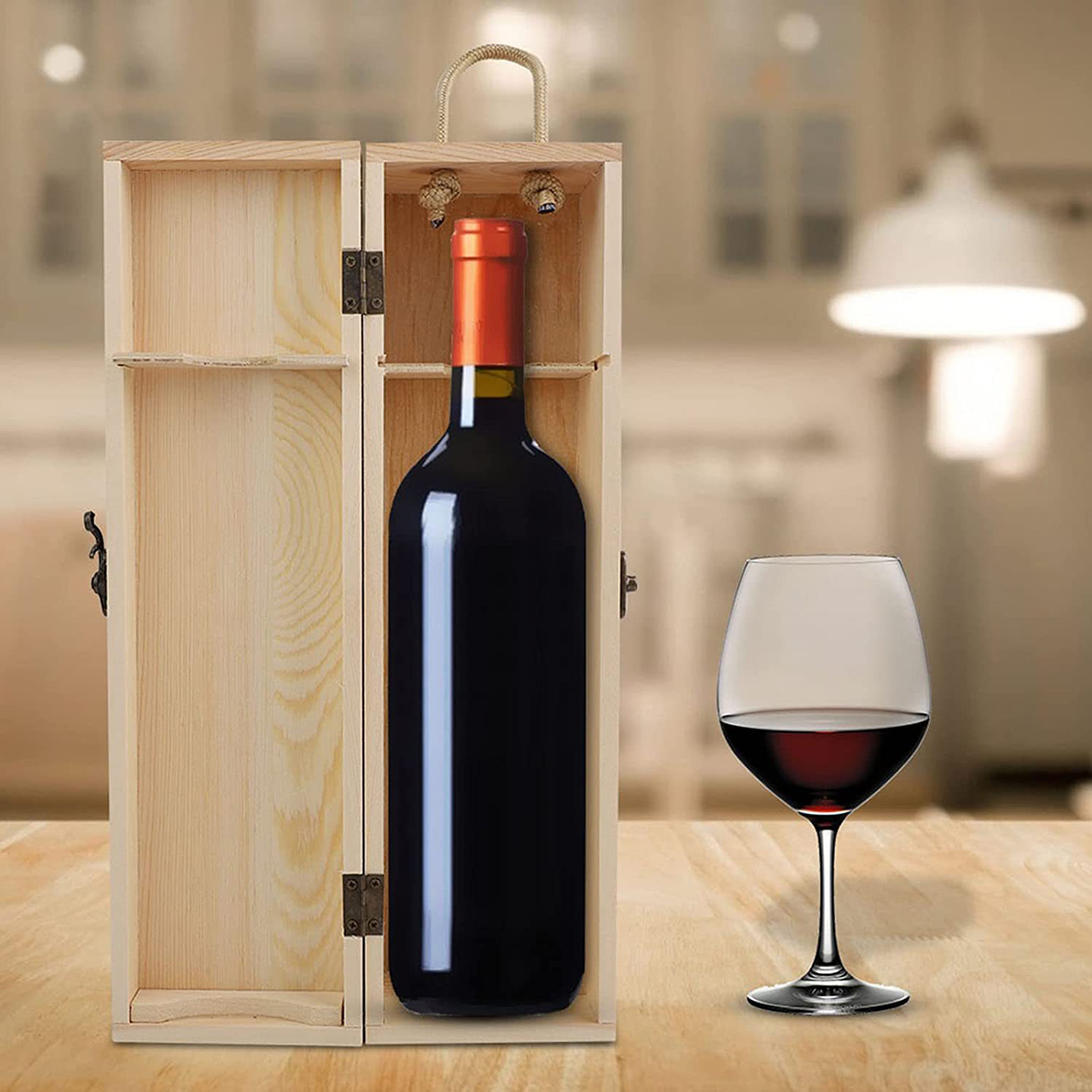 Custom Wooden Wine Box1