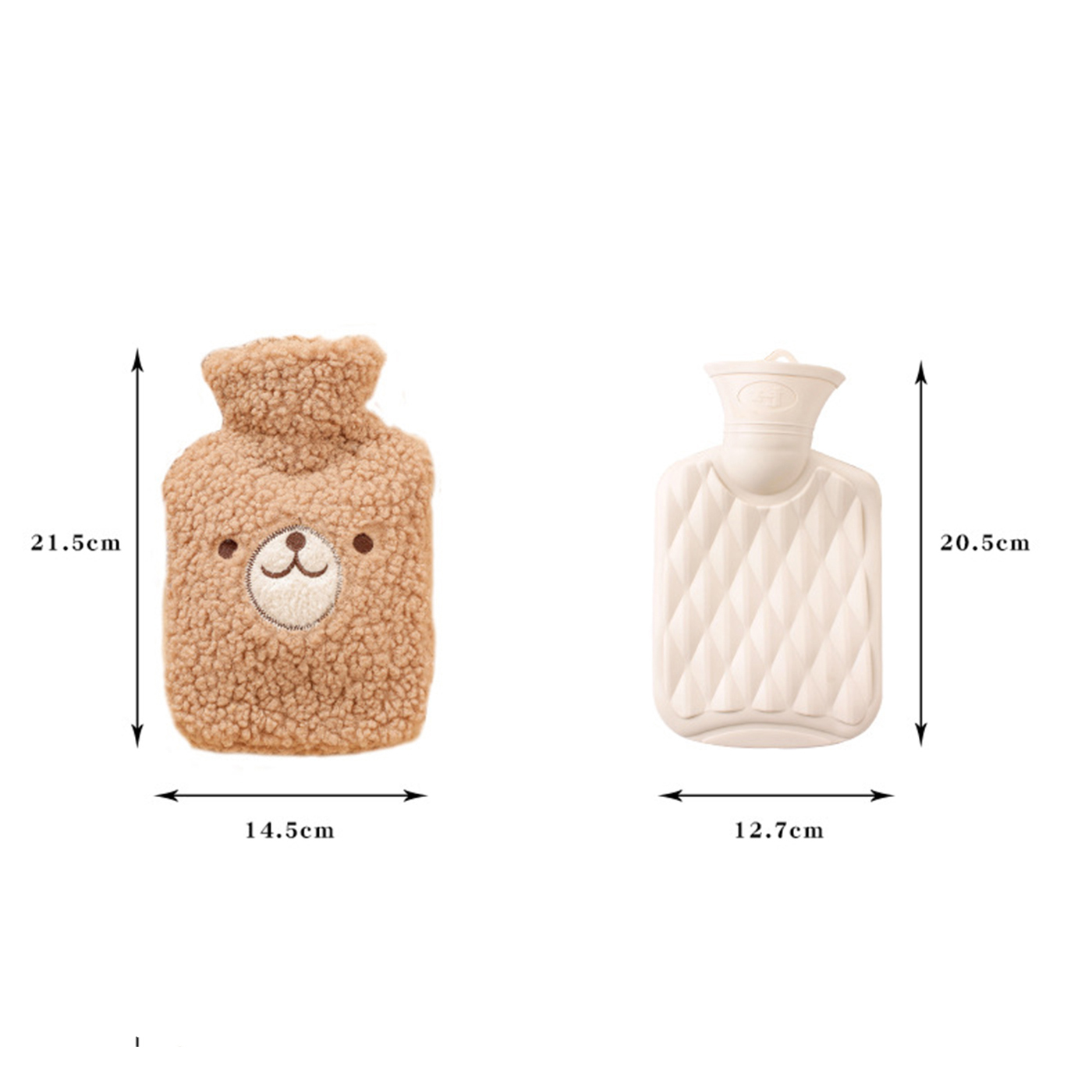 Hot Water Bag With Fur Cover2