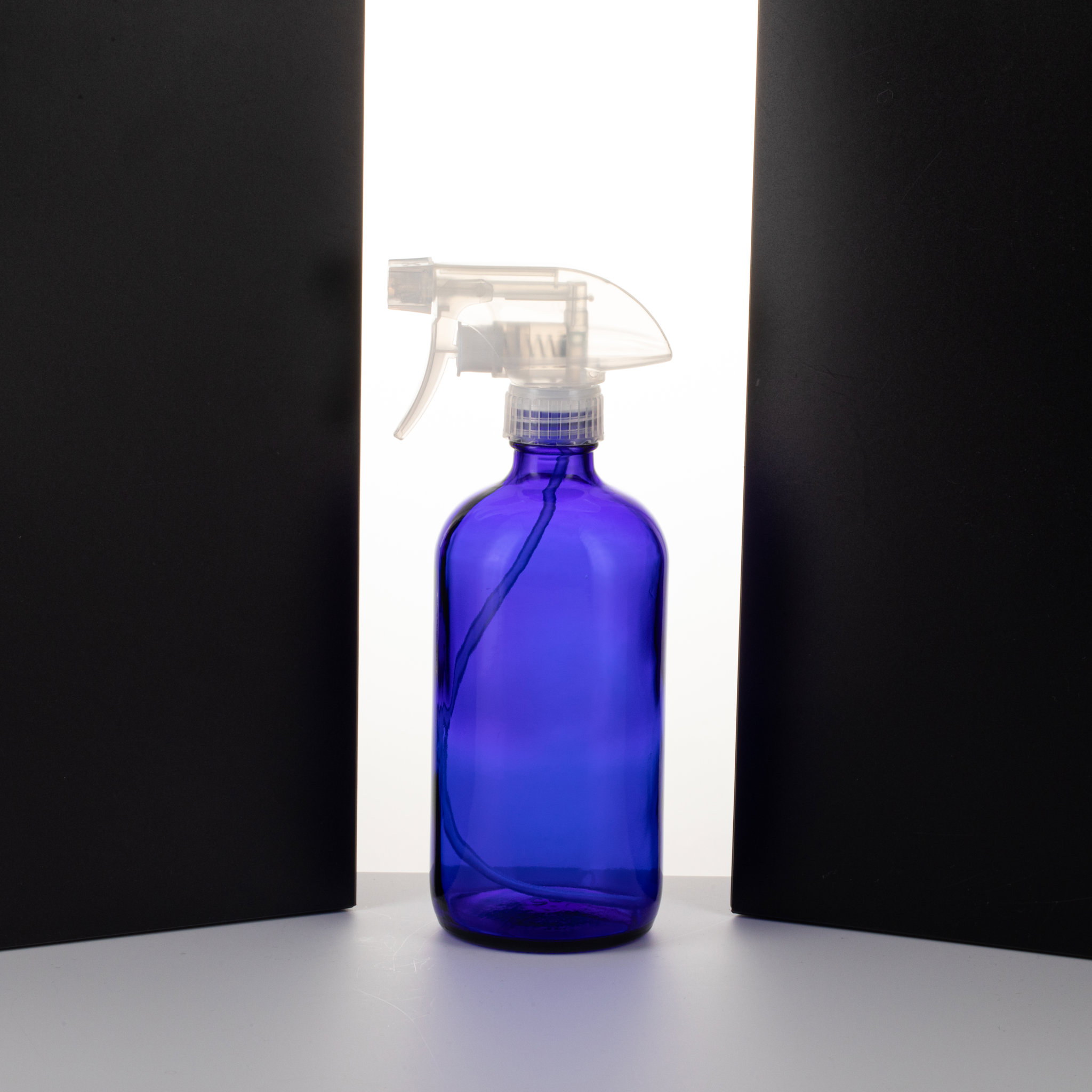 17 oz. Blue Glass Spray Bottle2