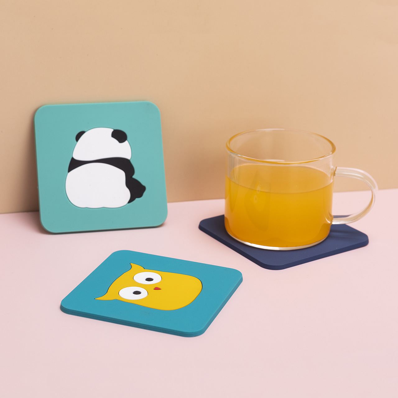 Cartoon Non-Slip Drink Coaster2