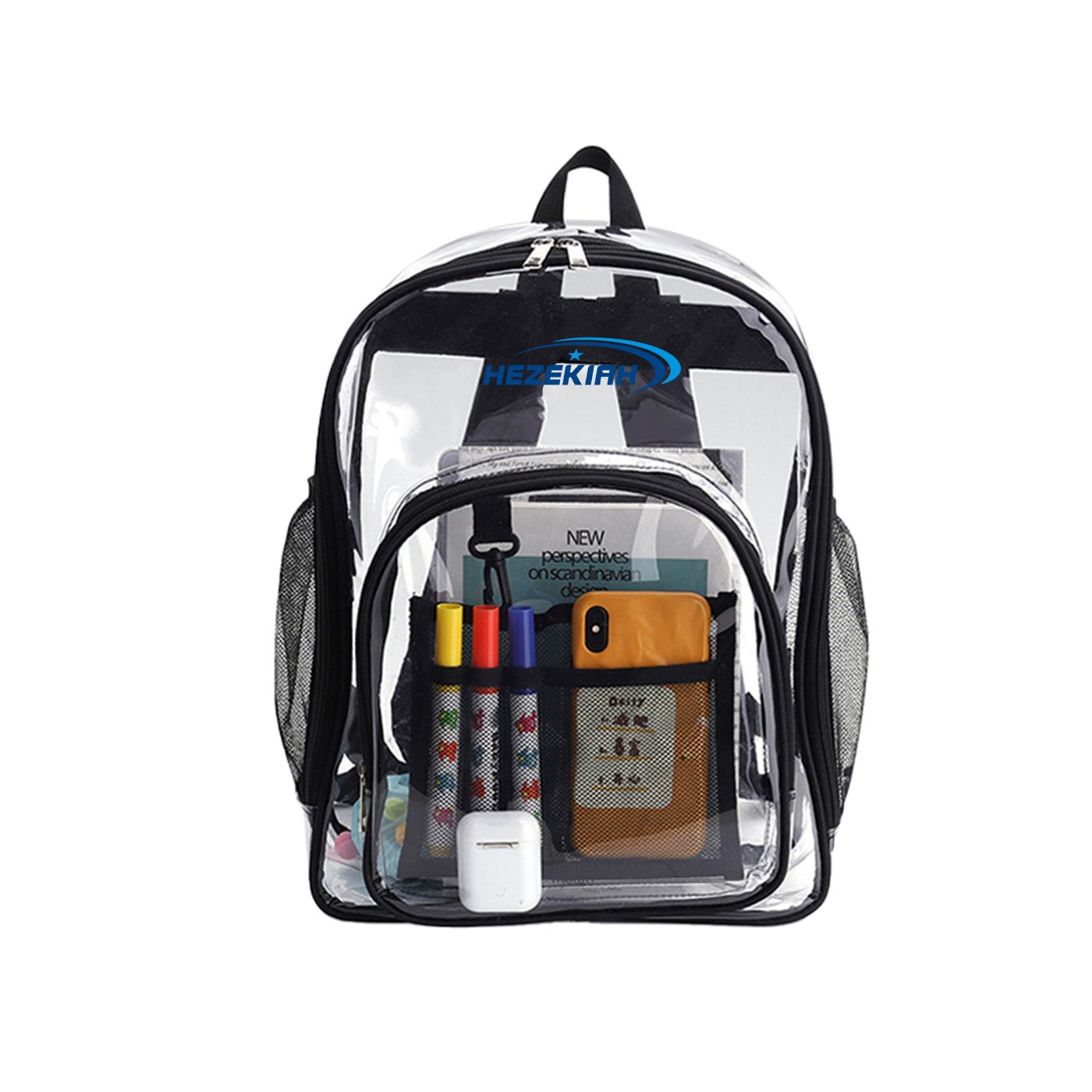 Heavy Duty Transparent Clear Backpack