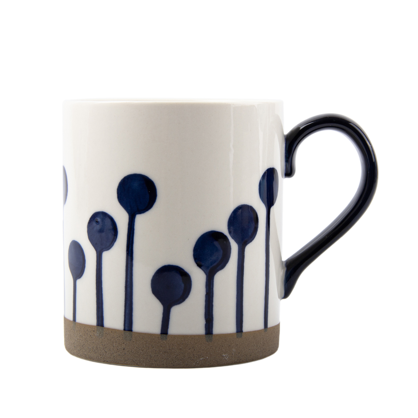 16 oz. Hand Painted Ceramic Coffee Mug