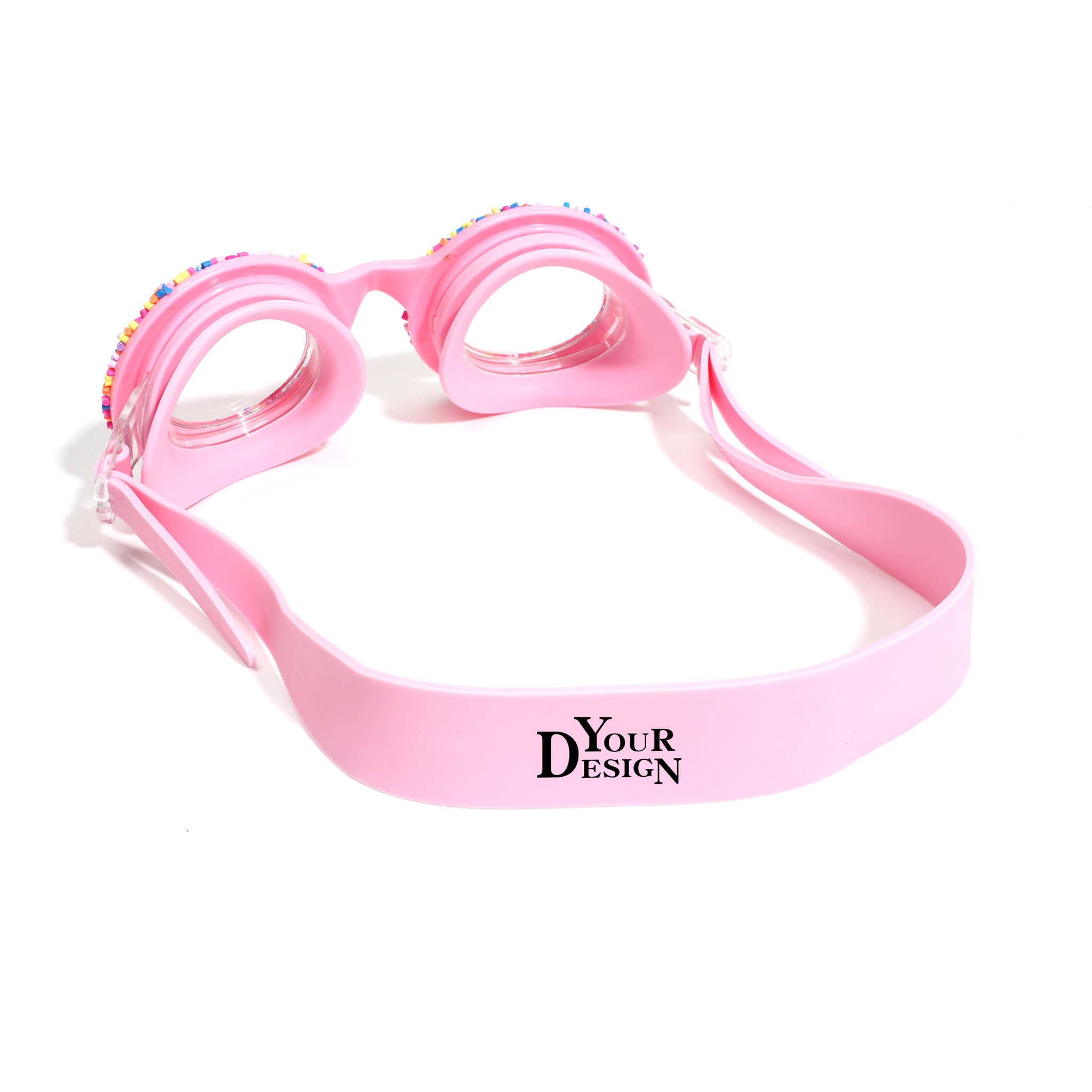 Donut Sprinkles Swim Goggles1
