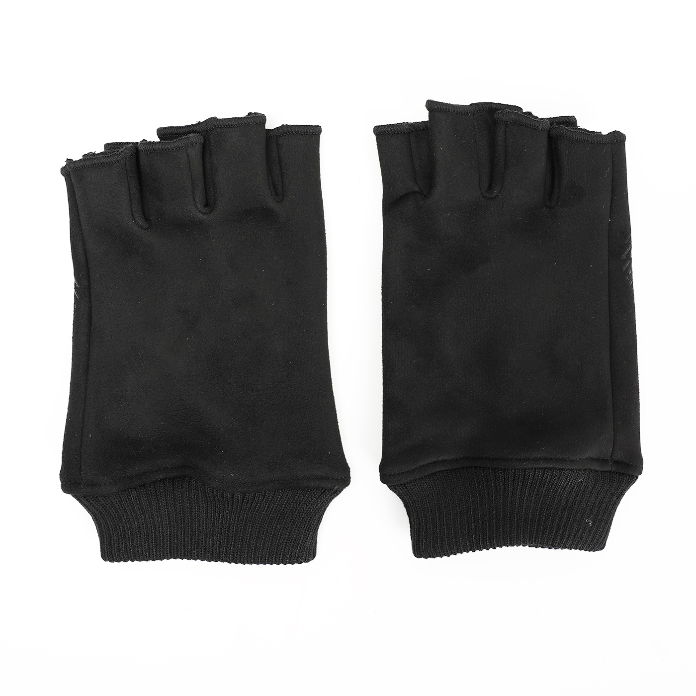 Sport Suede Fingerless Gloves3