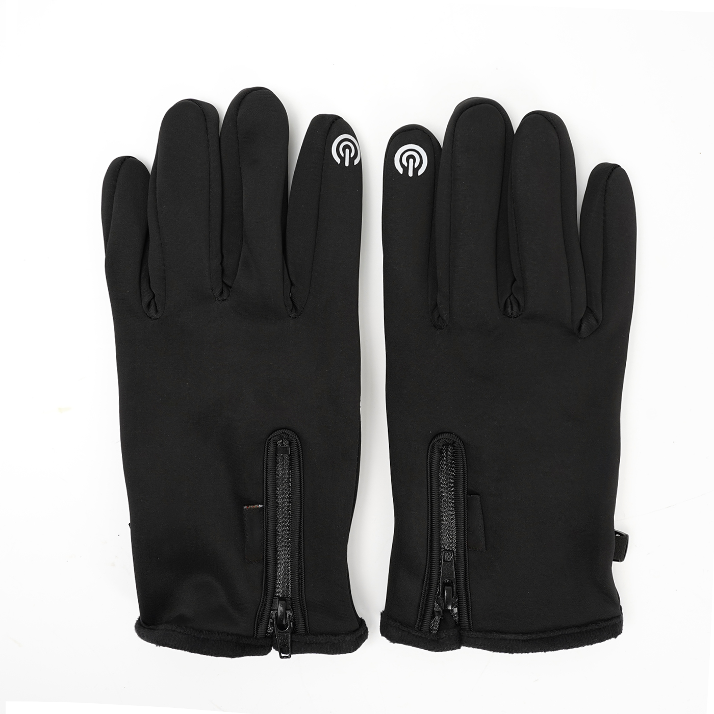 Winter Riding Gloves With Reflective Logo2