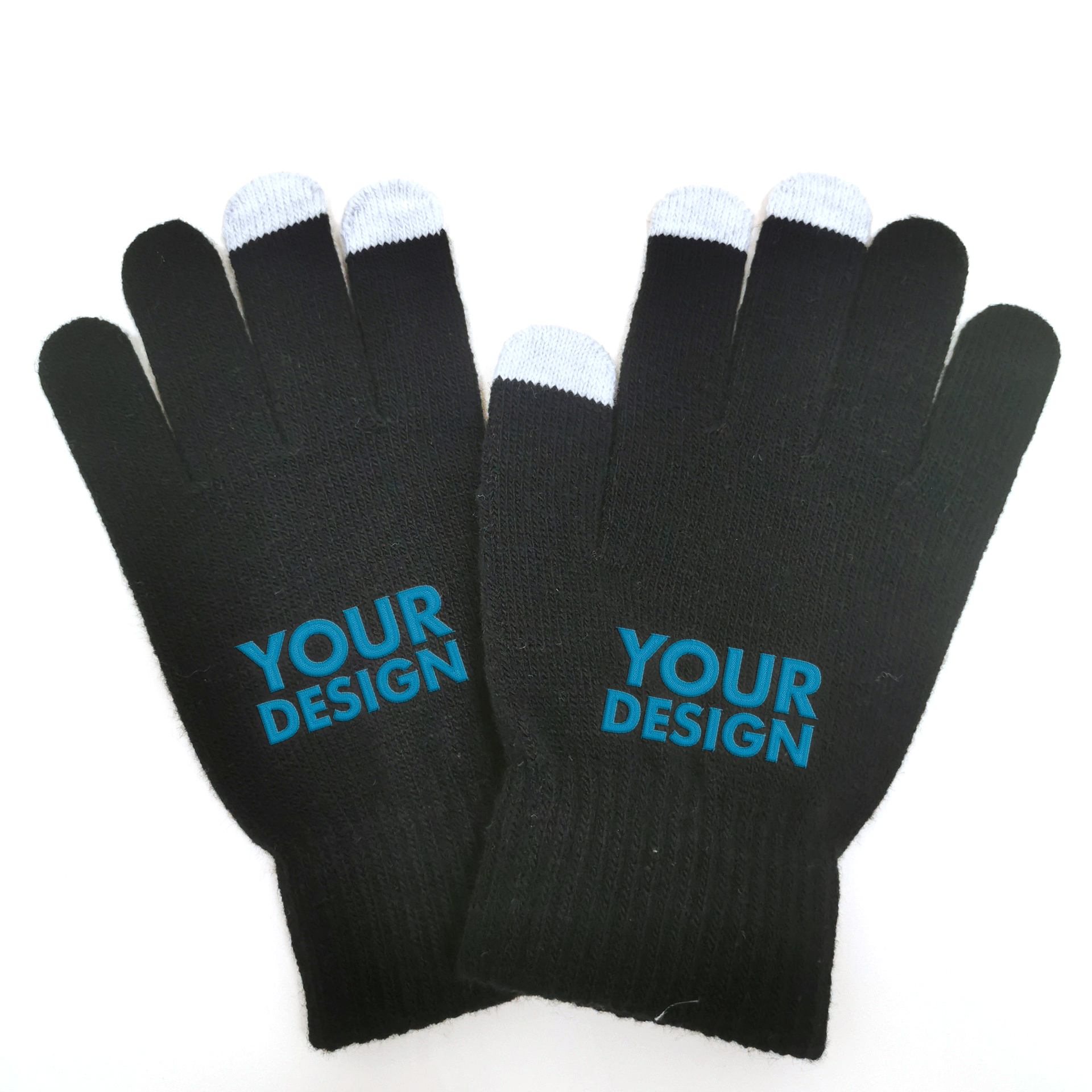 Knit Winter Touchscreen Gloves1
