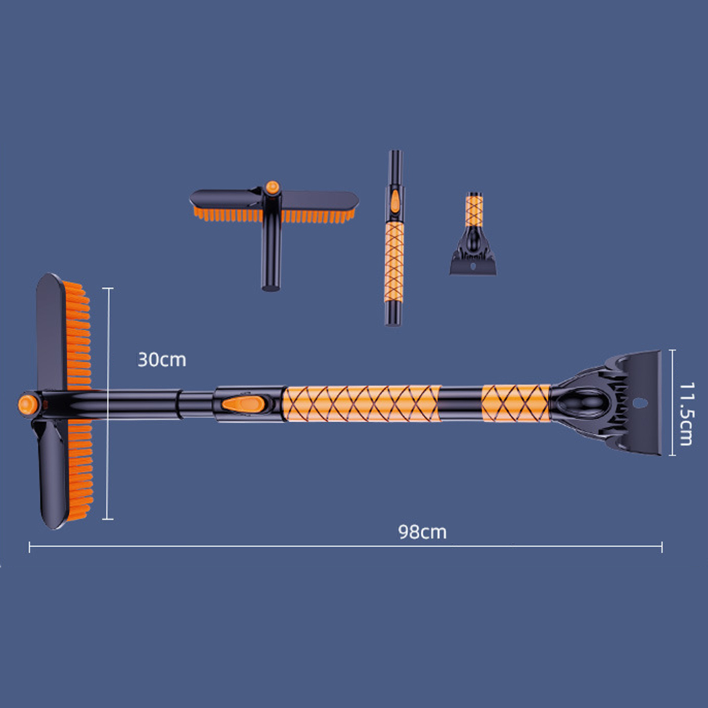  Extendable Car Snow Removal Tool2