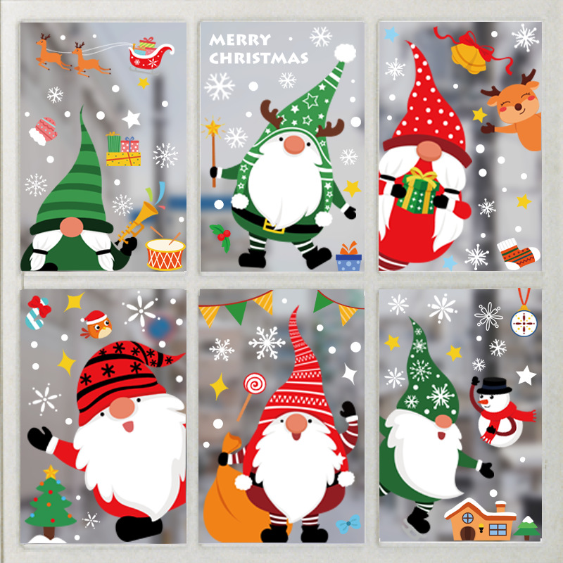 Reusable Christmas Window Stickers1