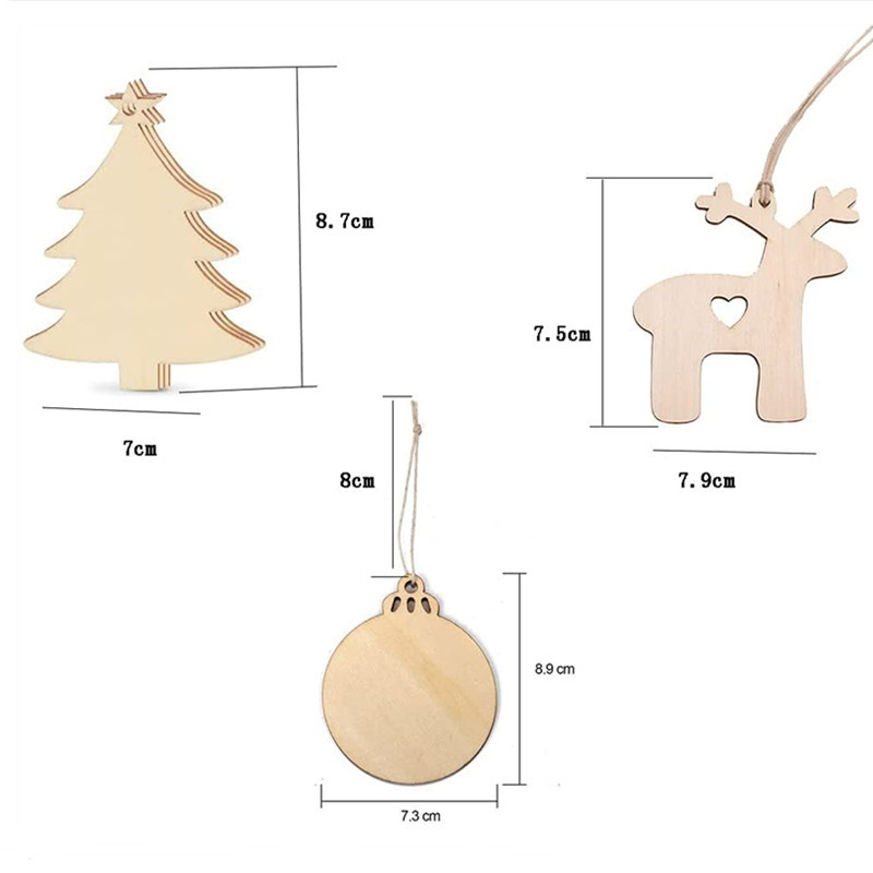 Custom Wooden Hanging Ornament2