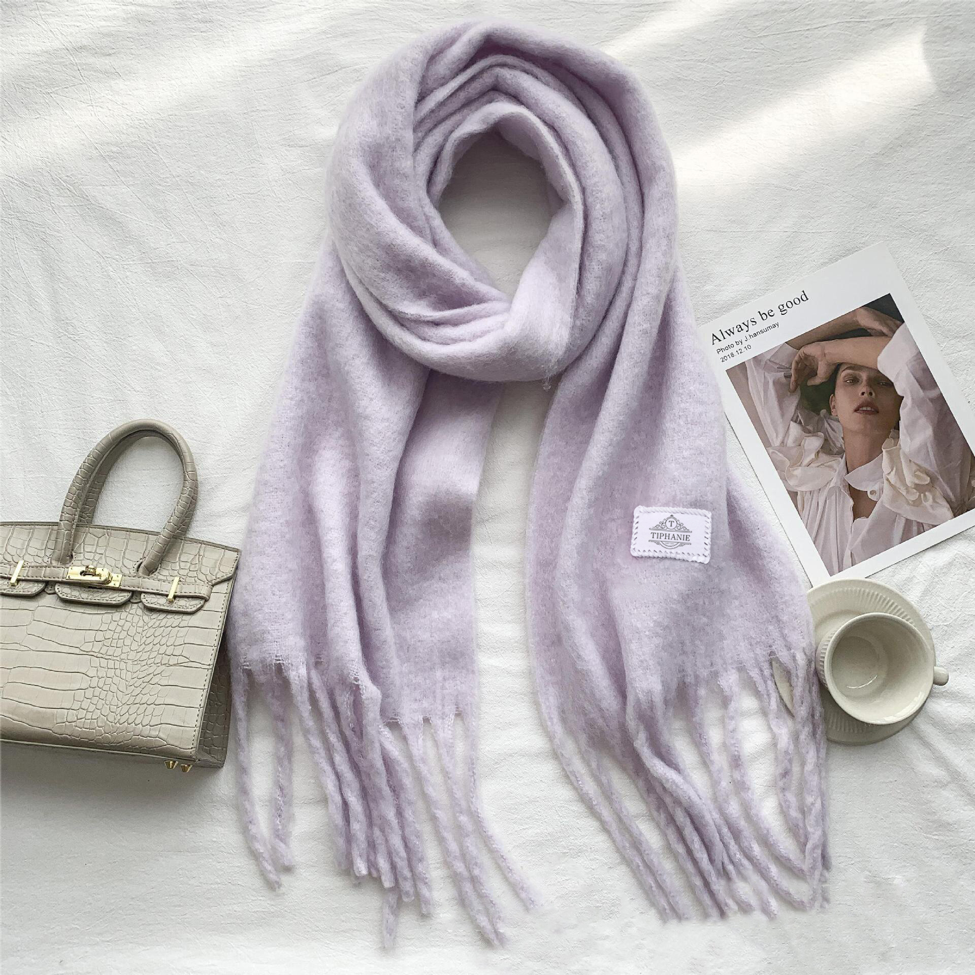 Warm Long Tassel Scarves