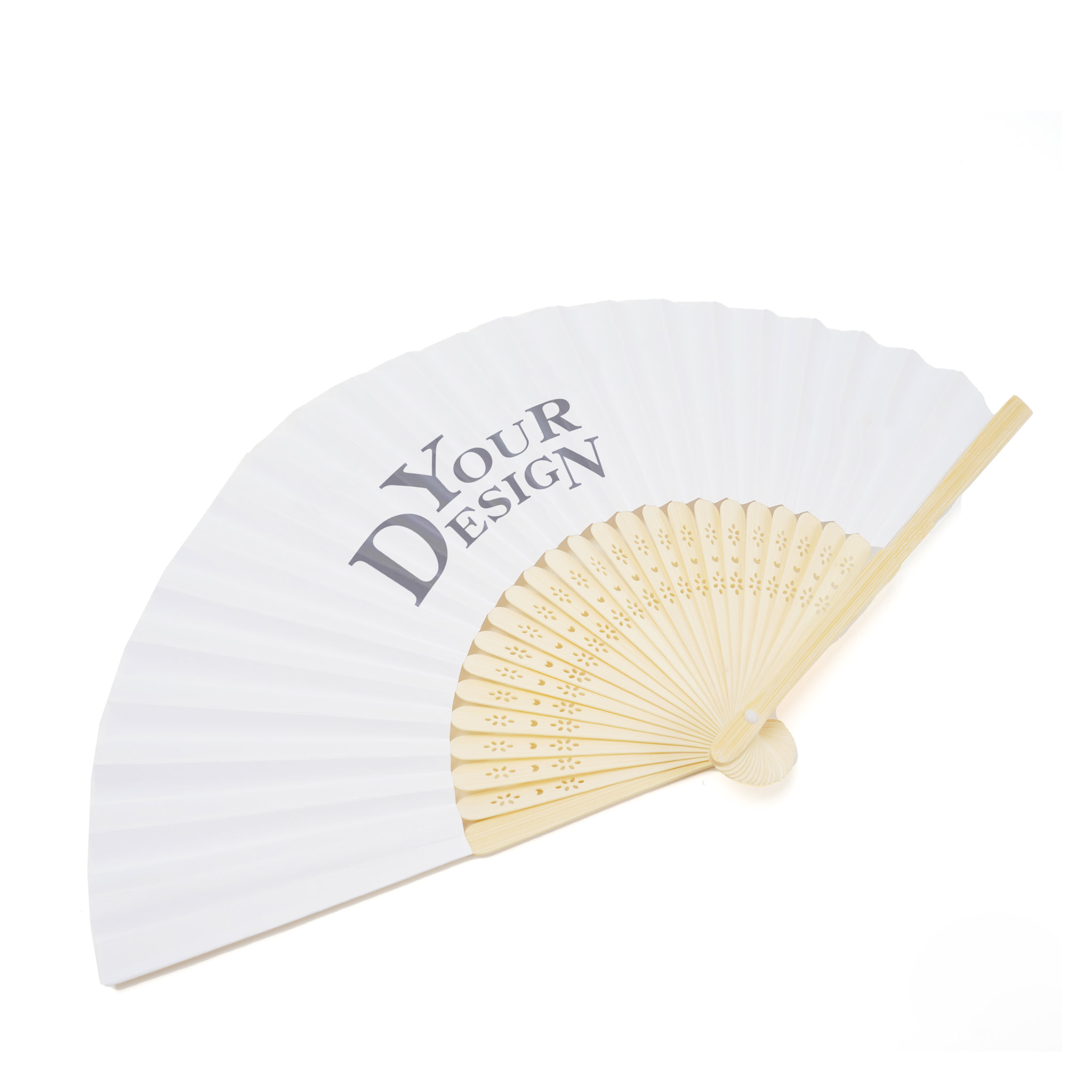 Double Sided Paper Hand Fan1