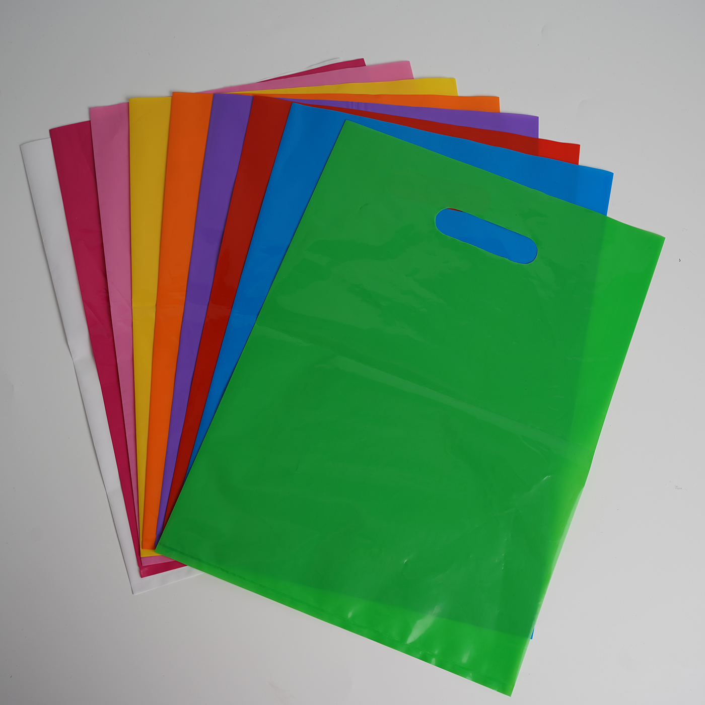 Promotional Die Cut Handle Plastic Bag2