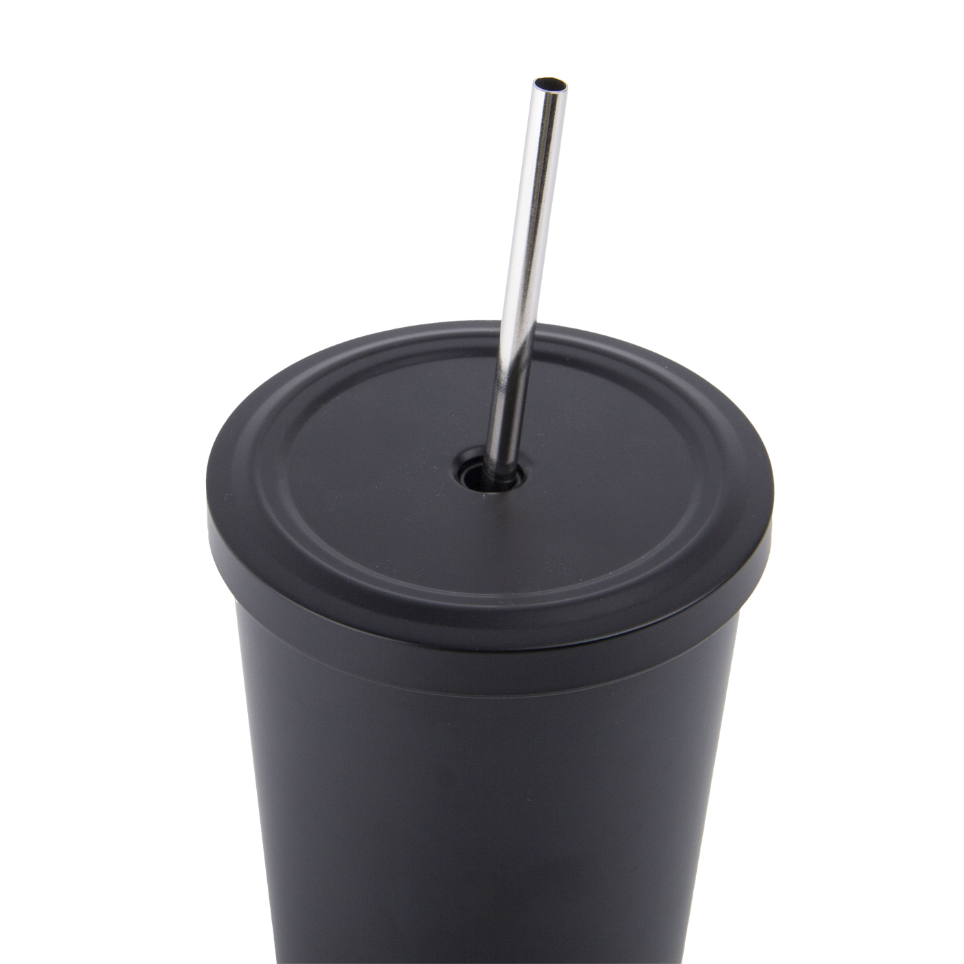 22 oz. Stainless Steel Tumbler With Straw1