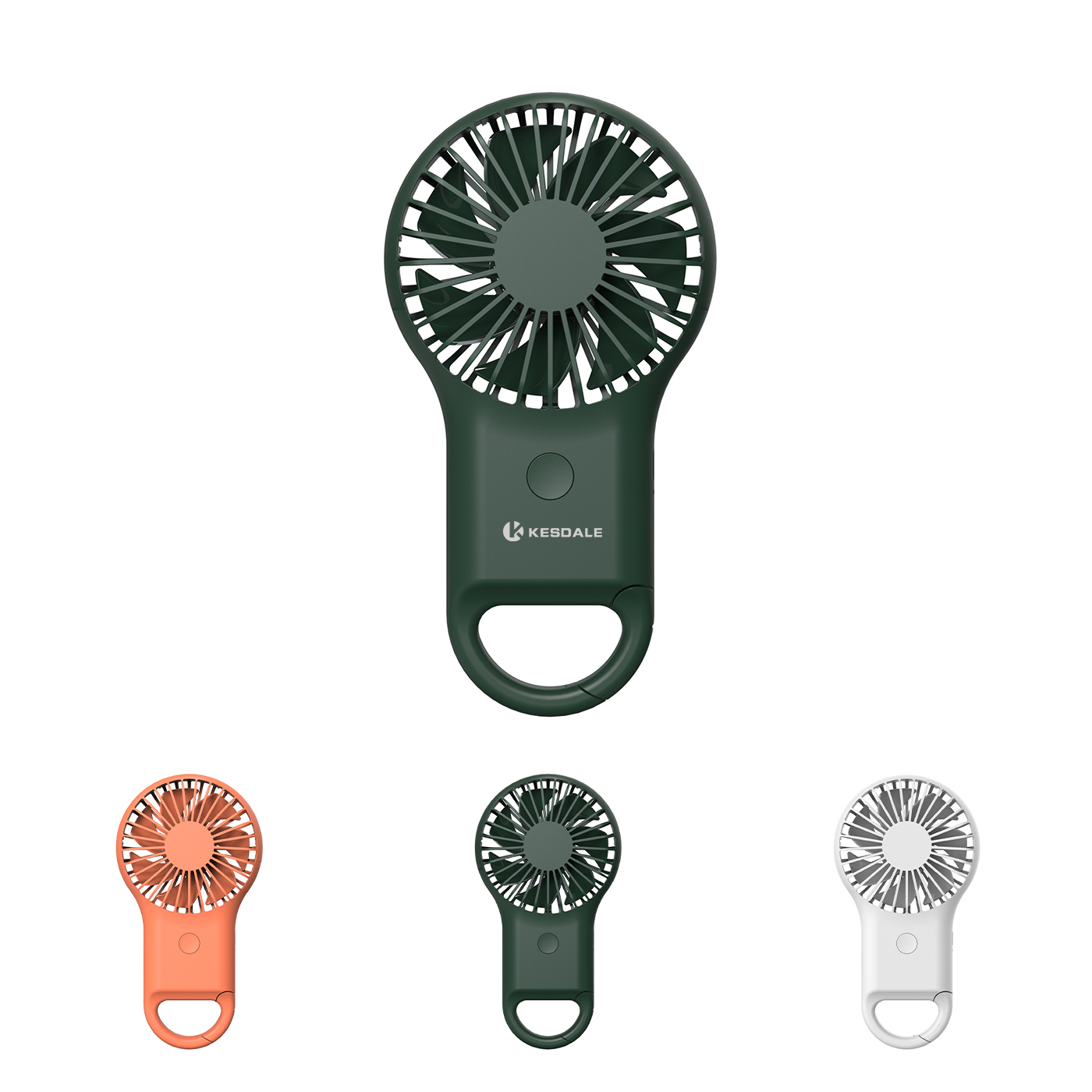 Ventilator mit Karabiner, Werbeartikel