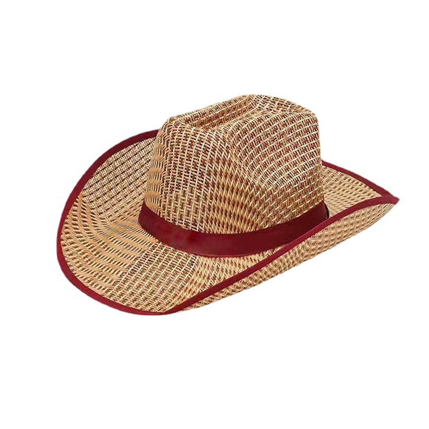 Cowboy Straw Sun Hat2