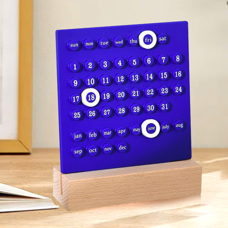 DIY Ring Ornaments Desk Calendar 2
