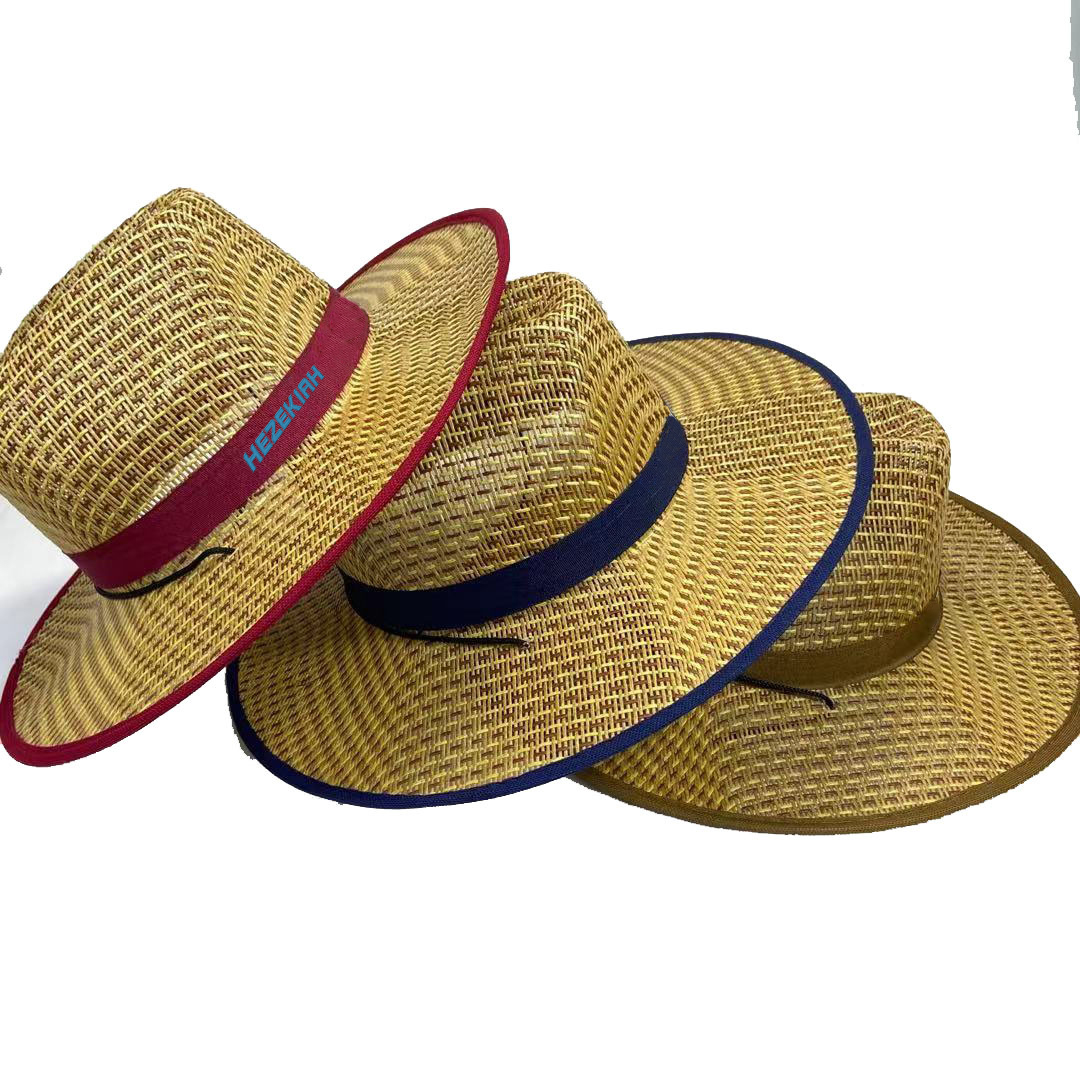 Strohhut, breite Krempe, Cowboy Hut