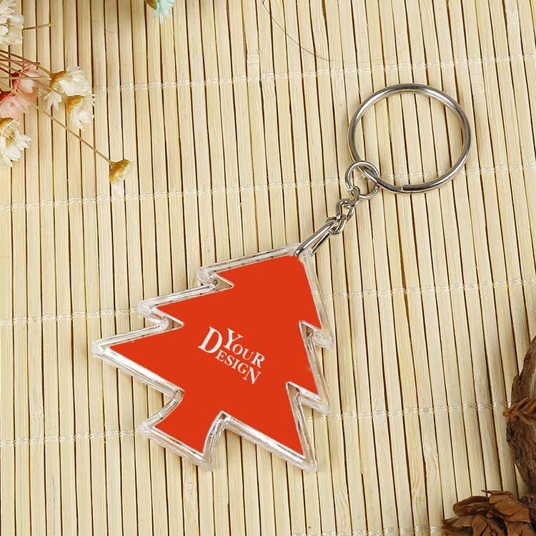 Custom Christmas Tree Keychain1