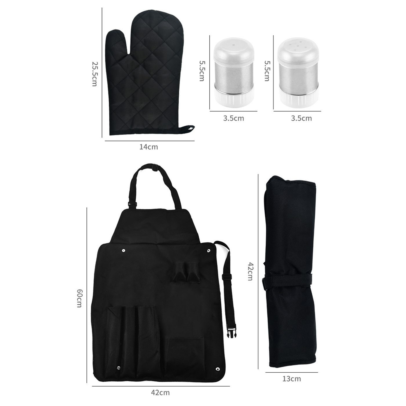 BBQ Apron And Utensil Set3