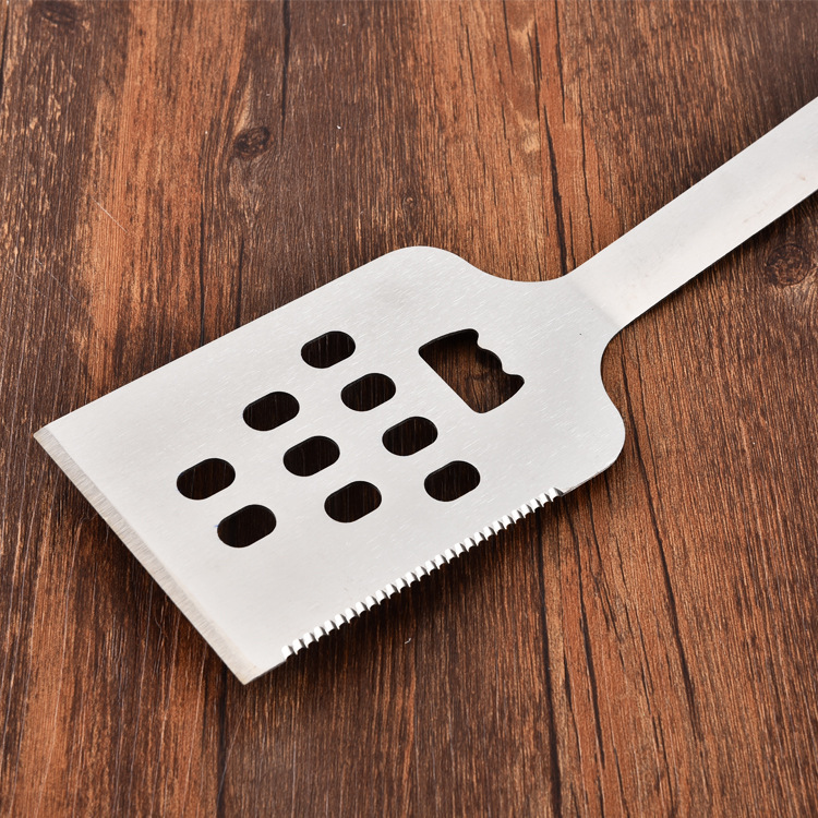 Hollow Stainless Steel BBQ Spatula2