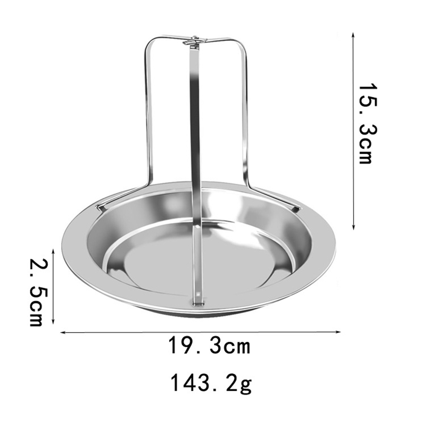 Chicken Roaster Rack With Tray3