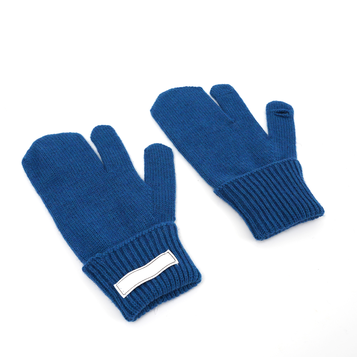 Wool Knitted Three Finger Gloves