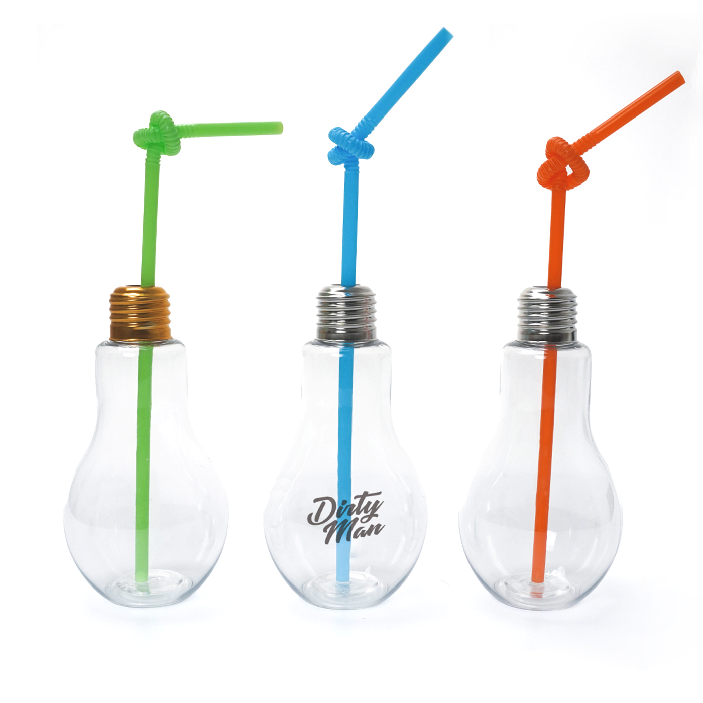 8.5 oz. PET Plastic Bulb Shaped Bottle