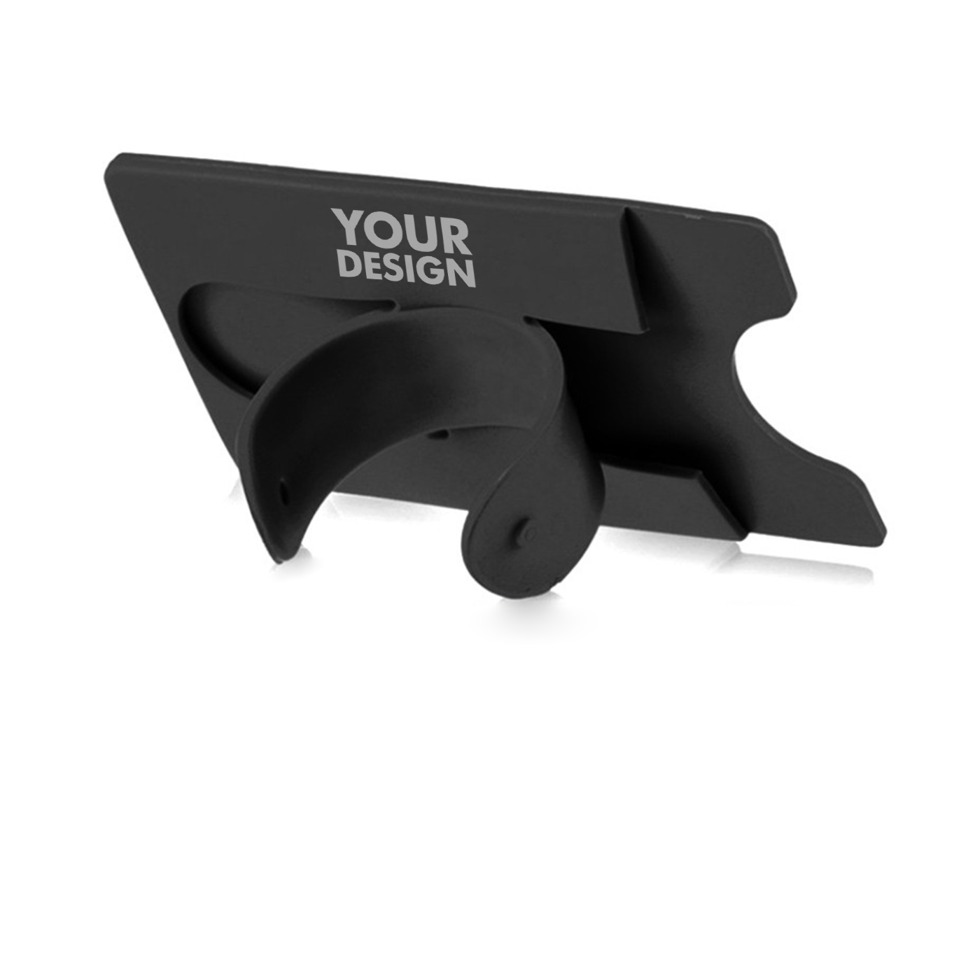 Silicone Card Holder With Phone Stand3