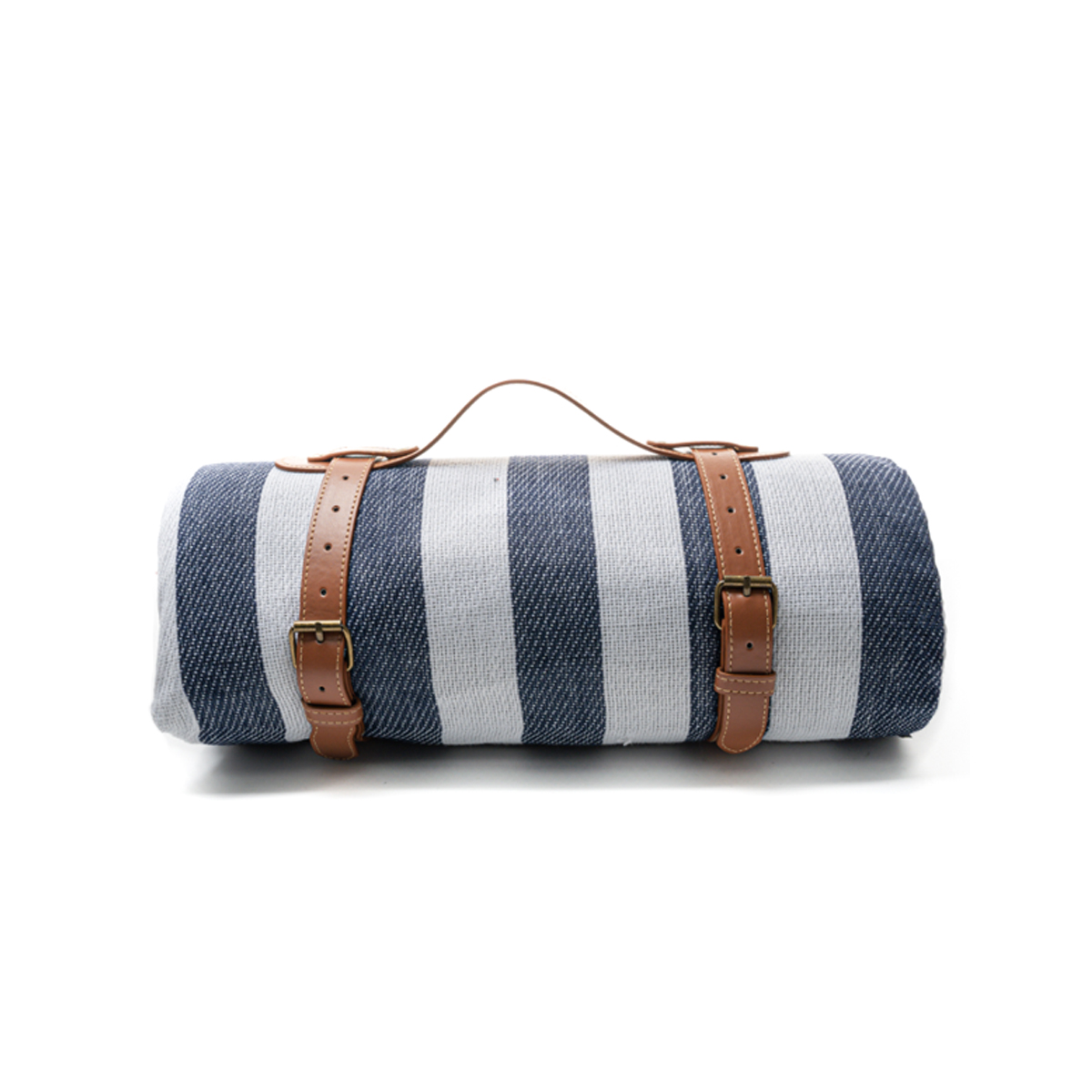 Picnic Blanket With Leather Carry Handle1