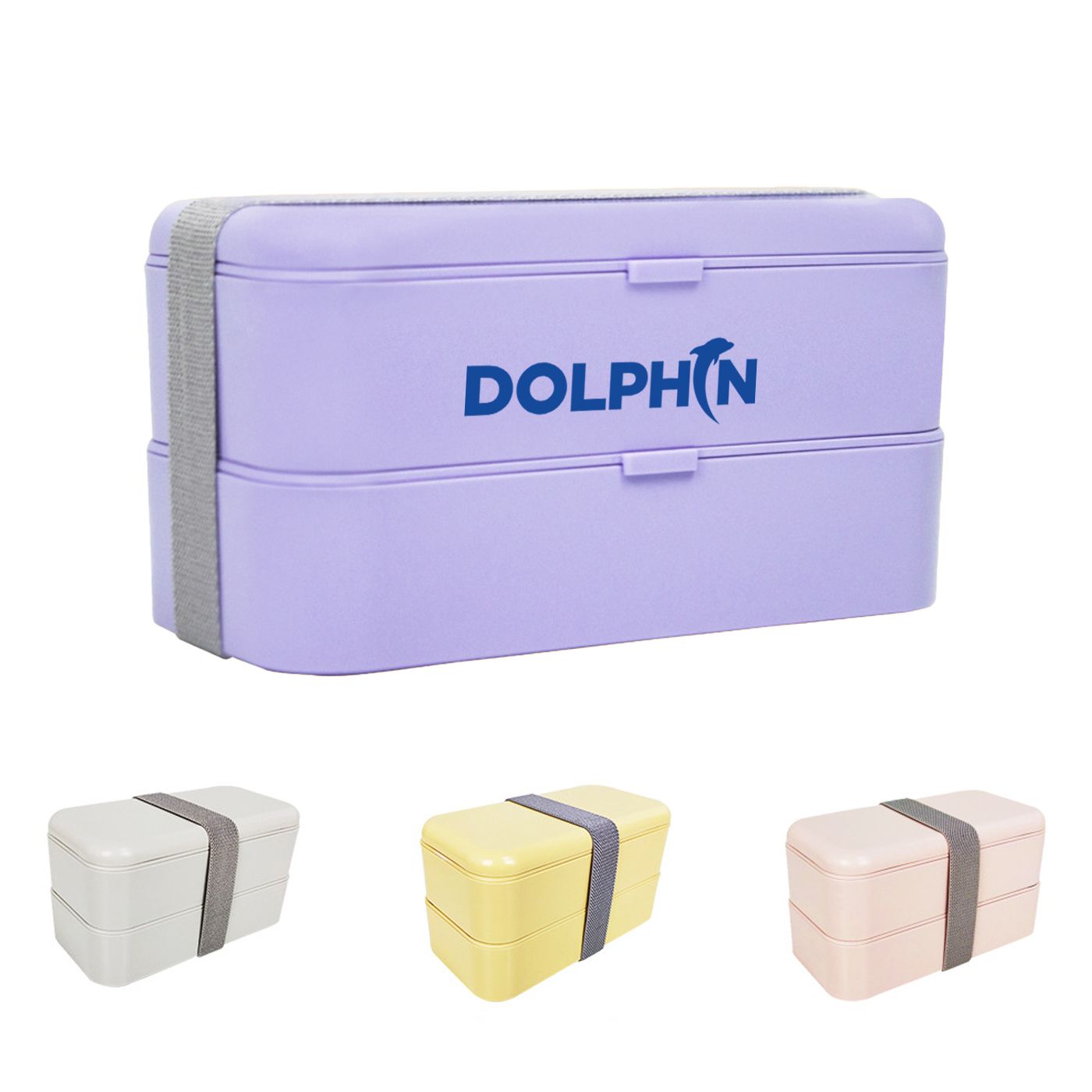 Double Layer PLA Lunch Box With Compartment