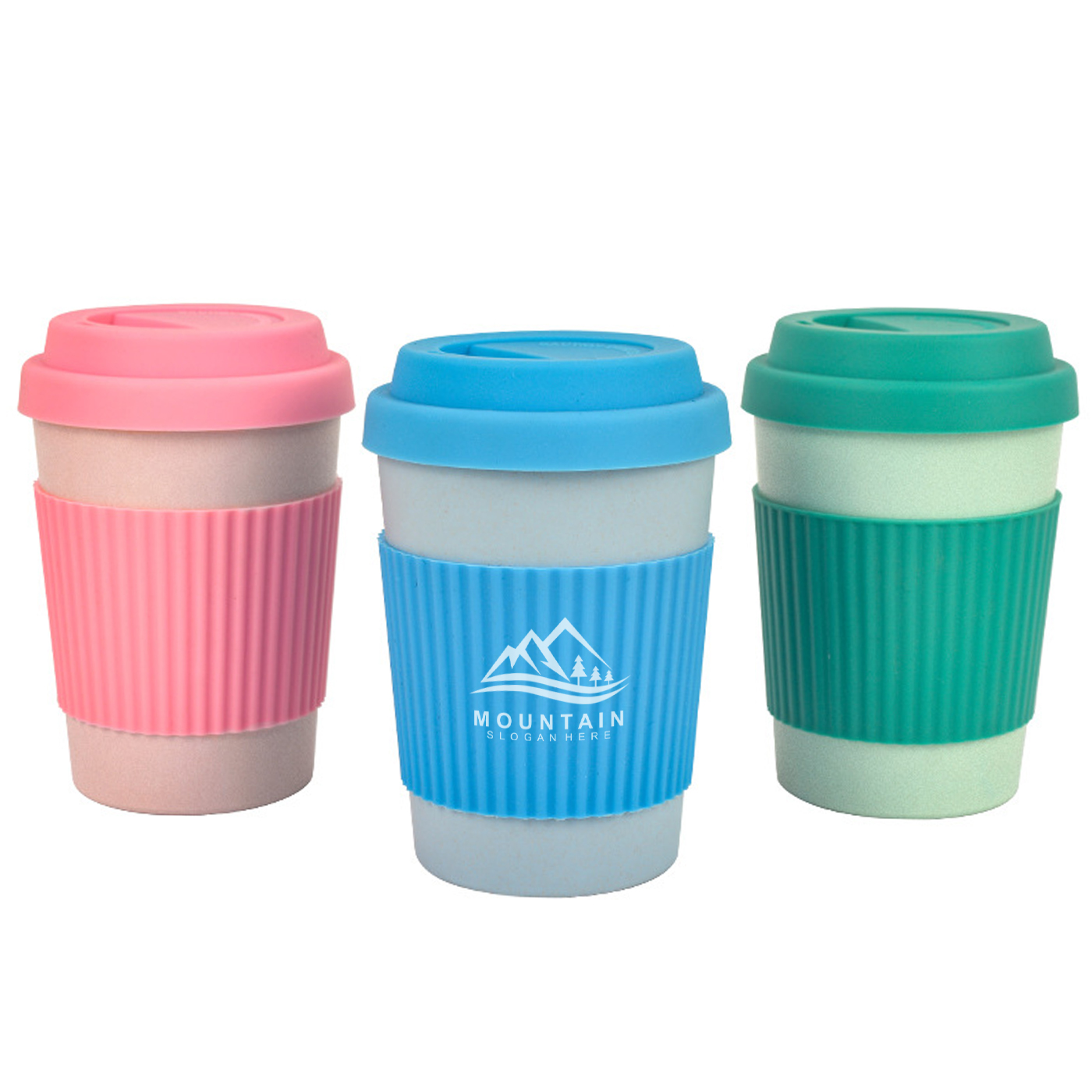 Kaffeebecher, 350 ml. Weizenstroh