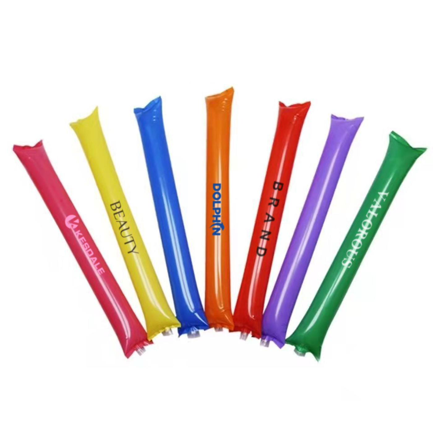 2 Pcs Inflatable Cheering Sticks