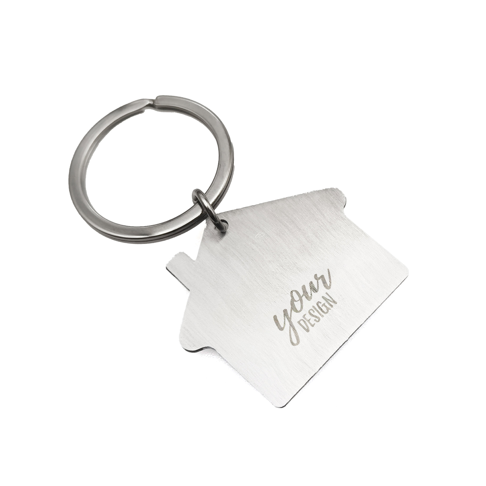 Cartoon House Mental Keyring1