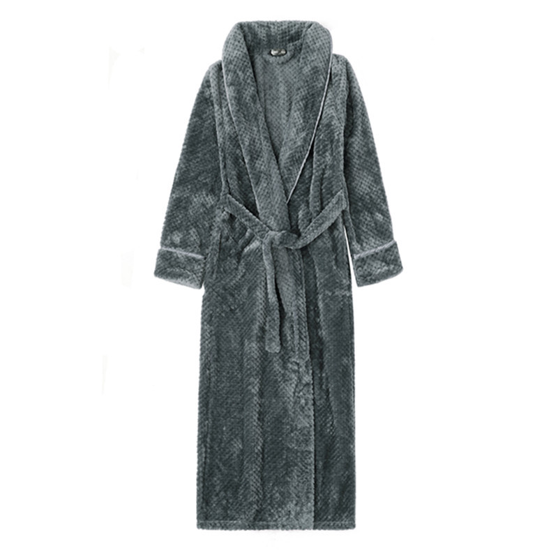 Bademantel, Flanell, Winter, Unisex